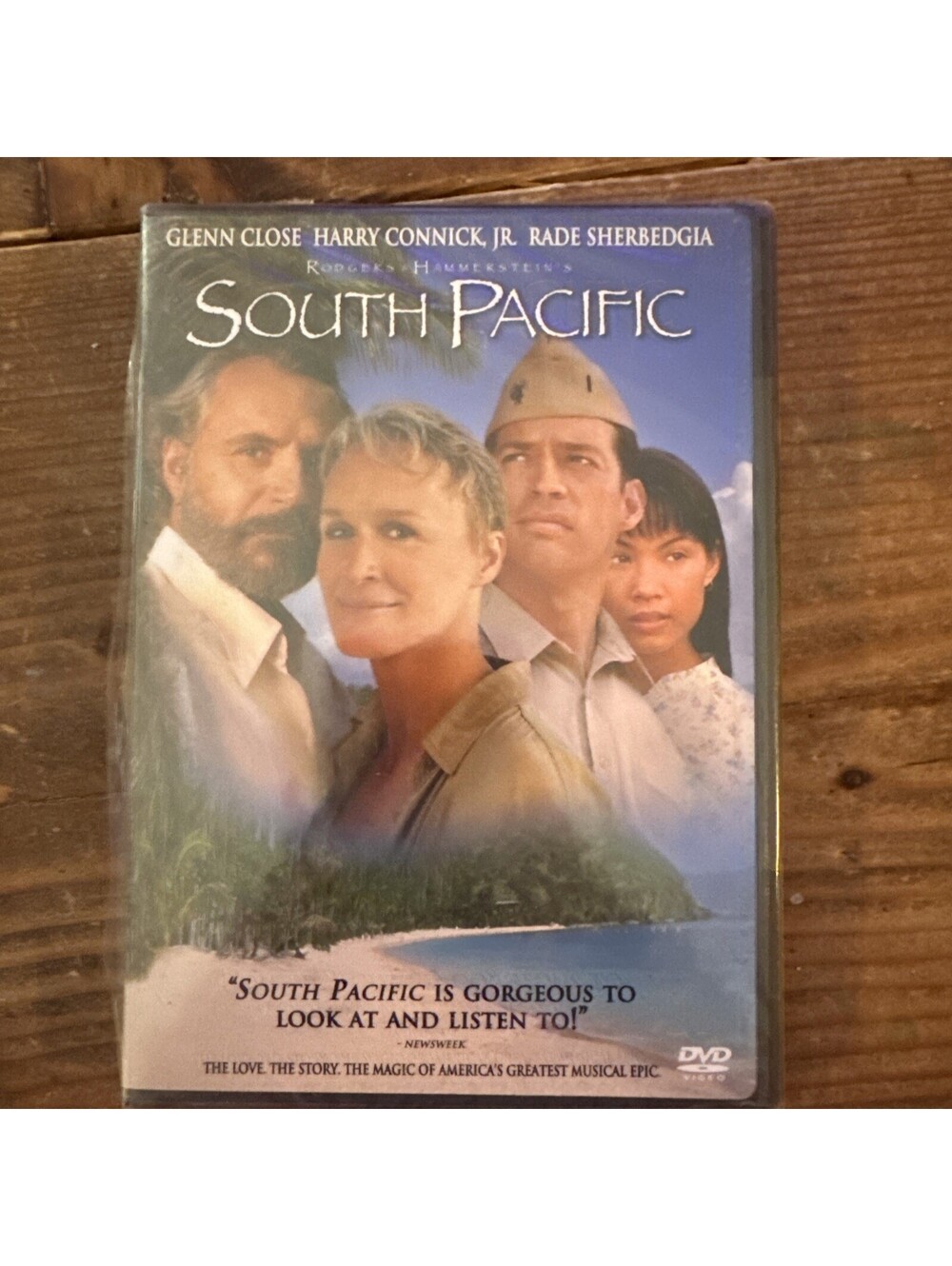 South Pacific (DVD) New Sealed Glenn Close Harry Connick Jr. ABC Musical Remake